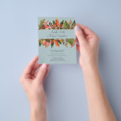 HAUSHALTSHerbstlaube Hochzeit Flyer (Gruppe)