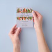 HAUSHALTSHerbstlaube Hochzeit Flyer (Gruppe)