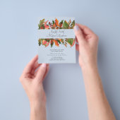 HAUSHALTSHerbstlaube Hochzeit Flyer (Gruppe)