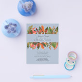 HAUSHALTSHerbstlaube Hochzeit Flyer (Einzeln)