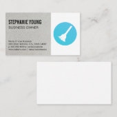 Haushaltshilfe | Broom Lotion Visitenkarte (Vorne/Hinten)