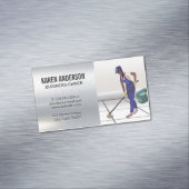 Haushaltshilfe | Hausreinigung Magnetische Visitenkarte (Beispiel)