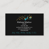 Haushaltshilfe Kommerzielle Reinigung Wohnraum Visitenkarte (Rückseite)