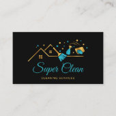 Haushaltshilfe Kommerzielle Reinigung Wohnraum Visitenkarte (Vorderseite)
