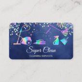 Haushaltshilfe-Reinigungsunternehmen Visitenkarte (Vorderseite)