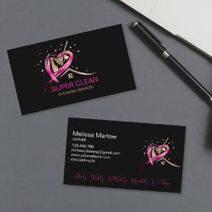 Haushaltshilfe und Kommerzielle Reinigung Staub Visitenkarte