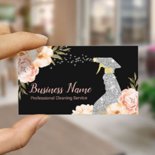 Haushaltshilfe Vintages Blumenkohl Visitenkarte