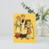 Haushaltshilfe - Zille Postkarte (Stehend Vorderseite)