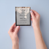 Haushaltshochzeit Sichern des Datums | Foto mit Ov Flyer (Gruppe)