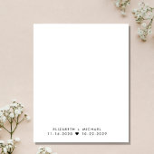 Haushaltshochzeitsempfehlung Save the Date