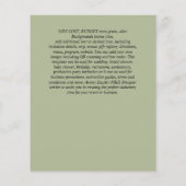 HAUSHALTSINVITATIONEN - JEDE VERANSTALTUNG - Fallp (Rückseite)