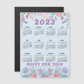 Haushaltskalender 2023 Frohe Weihnachten anpassen Magnetkarte (Vorne/Hinten)