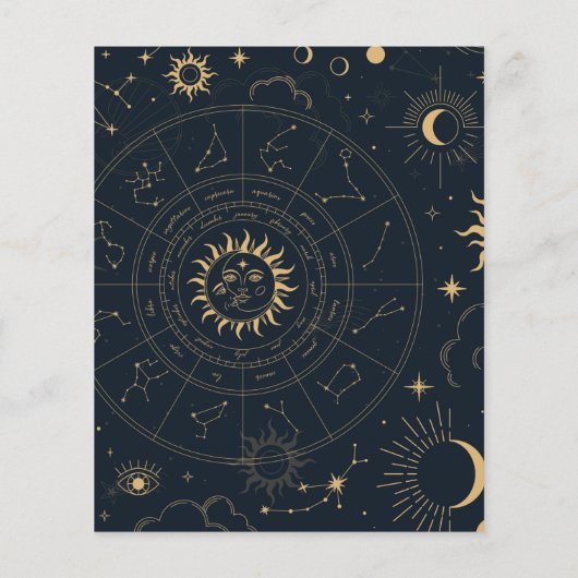 HAUSHALTSkalender Save the Date Flyer (Hinten)