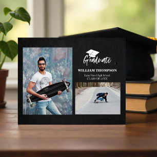 Haushaltskalkstein Schwarz für die Bekanntgabe des