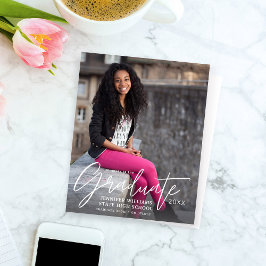 Haushaltskalligrafie Graduate Foto Moderne Ankündi