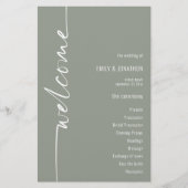 HAUSHALTSKalligrafie-Partnerprogramm für grüne Hoc (Vorderseite)