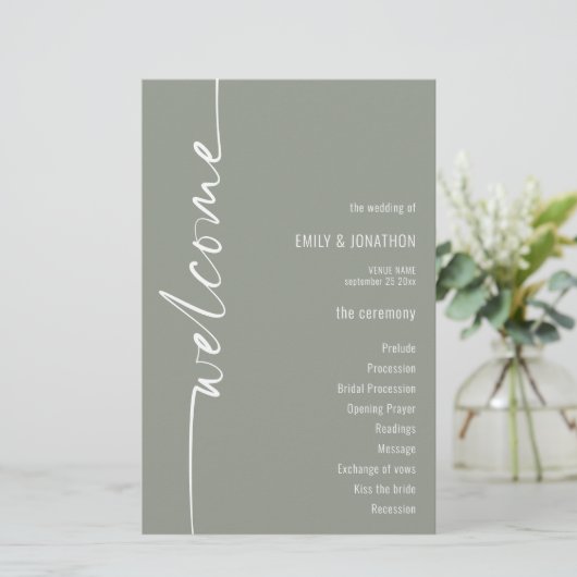 HAUSHALTSKalligrafie-Partnerprogramm für grüne Hoc (Stehend Vorderseite)