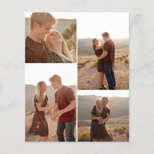 Haushaltskalligrafie QR-Foto Polterabend (Rückseite)