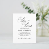 HAUSHALTSKalligraphie - Ihr Paar Dusche Foto (Stehend Vorderseite)