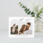 Haushaltskapitel 2 Foto Save the Date (Stehend Vorderseite)