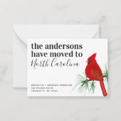 HAUSHALTSKardinal North Carolina - Ankündigung übe (Vorderseite)