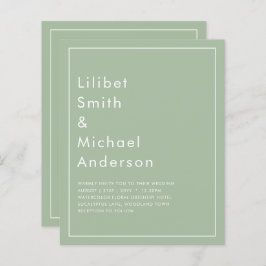 HAUSHALTSKARTE Apple Green Monochrome Text