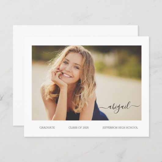 HAUSHALTSKARTE Foto Grad (Vorne/Hinten)