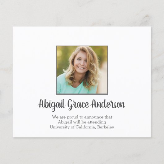 HAUSHALTSKARTE Foto Grad (Rückseite)