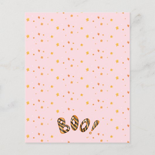 HAUSHALTSKARTE Pink Spott 1. Geburtstag (Rückseite)