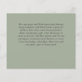 HAUSHALTSKARTEN - ABSCHLUSS-Ankündigungskarten (Rückseite)