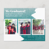 HAUSHALTSKARTEN - ABSCHLUSS-Ankündigungskarten (Vorderseite)