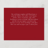 HAUSHALTSKARTEN - ABSCHLUSS-Ankündigungskarten (Rückseite)