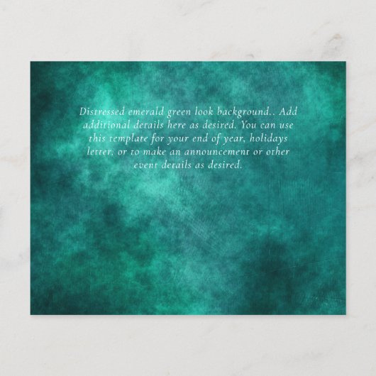 HAUSHALTSKARTEN FOTO CHRISTMAS - Foto Collage Urba (Rückseite)