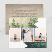 HAUSHALTSKARTEN FOTO CHRISTMAS - Foto Collage Urba (Vorne/Hinten)