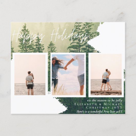 HAUSHALTSKARTEN FOTO CHRISTMAS - Foto Collage Urba (Vorderseite)