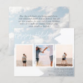 HAUSHALTSKARTEN FOTO CHRISTMAS - Foto Collage Urba (Vorne/Hinten)