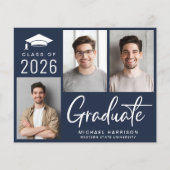 Haushaltsklasse 2025 Ankündigung von Foto Abschlus (Vorderseite)