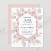 Haushaltsklasse der Party Einladung Boho Grad 2023 (Vorne/Hinten)