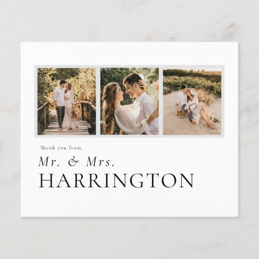 HAUSHALTSklassiker Herr und Frau Foto Collage Wedd (Vorderseite)