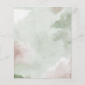 Haushaltskleidung auf der Babydusche mit Schlange (Rückseite)