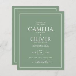 HAUSHALTSKONOCHROME Hochzeit