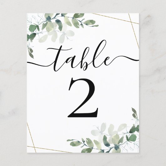 HAUSHALTSKONSOZEPTION Eukalyptus Tabelle 2 Nummer (Rückseite)