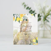 HAUSHALTSKONTROLLE - 1 FOTO OVERLAY Lemons Wedding (Stehend Vorderseite)