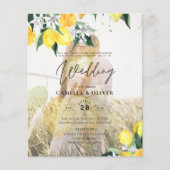 HAUSHALTSKONTROLLE - 1 FOTO OVERLAY Lemons Wedding (Vorderseite)