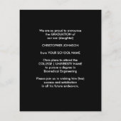 HAUSHALTSKONTROLLE 2022 Abschluss-Ankündigungskart (Rückseite)