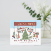 HAUSHALTSKONTROLLE Weihnachtsmarkt Name Happy Holi (Stehend Vorderseite)