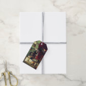 Haushaltskonversation (von Konstantin Makovsky) Geschenkanhänger (Mit Garn)