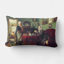 Haushaltskonversation (von Konstantin Makovsky) Lendenkissen