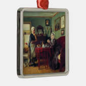 Haushaltskonversation (von Konstantin Makovsky) Ornament Aus Metall (Rechts)