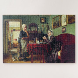Haushaltskonversation (von Konstantin Makovsky) Puzzle